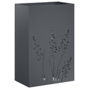 Have Blomsterkrukke Antracit 50 x 30 x 75 cm Koldvalset stål
