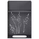 Have Blomsterkrukke Antracit 50 x 30 x 75 cm Koldvalset stål