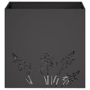 Have Blomsterkrukke Sort 50 x 50 x 49 cm Koldvalset stål