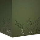 Have Blomsterkrukke Olivengrøn 50 x 50 x 49 cm Koldvalset stål
