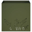 Have Blomsterkrukke Olivengrøn 50 x 50 x 49 cm Koldvalset stål