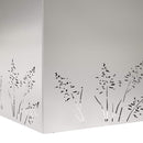 Have Blomsterkrukke 2 stk. Sølv 50 x 50 x 49 cm Rustfrit stål