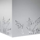 Have Blomsterkrukke Sølv 50 x 50 x 49 cm Galvaniseret stål