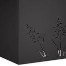 Have Blomsterkrukke 2 stk. Sort 50 x 30 x 49 cm Koldvalset stål