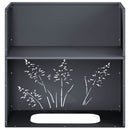 Have Blomsterkrukke Antracit 50 x 30 x 49 cm Koldvalset stål