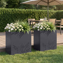 Have Blomsterkrukke 2 stk. Antracit 50 x 30 x 49 cm