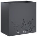Have Blomsterkrukke 2 stk. Antracit 50 x 30 x 49 cm