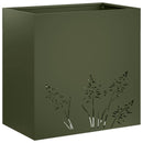 Have Blomsterkrukke 2 stk. Olivengrøn 50 x 30 x 49 cm
