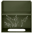 Have Blomsterkrukke 2 stk. Olivengrøn 50 x 30 x 49 cm