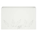Have Blomsterkrukke Hvid 80 x 20 x 49 cm Koldvalset stål