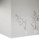 Have Blomsterkrukke 2 stk. Sølv 80 x 20 x 49 cm Rustfrit stål