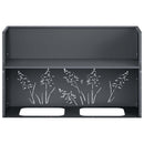Have Blomsterkrukke 2 stk. Antracit 80 x 30 x 49 cm