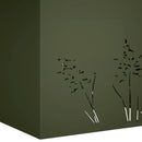Have Blomsterkrukke Olivengrøn 80 x 30 x 49 cm Koldvalset stål