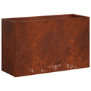 Have Blomsterkrukke 2 stk. Rusten 80 x 30 x 49 cm Cortenstål