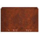 Have Blomsterkrukke 2 stk. Rusten 80 x 30 x 49 cm Cortenstål