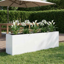 Have Blomsterkrukke Hvid 200 x 40 x 60 cm Koldvalset stål