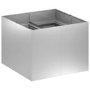 Have Blomsterkrukke Sølv 80 x 80 x 60 cm Galvaniseret stål