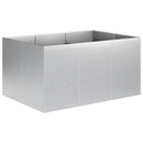 Have Blomsterkrukke Sølv 120 x 80 x 60 cm Galvaniseret stål