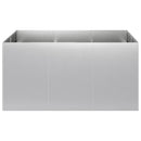 Have Blomsterkrukke Sølv 120 x 80 x 60 cm Galvaniseret stål