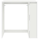 Vaskemaskine Skab med dør Hvid 87 x 60 x 89 cm Konstrueret træ