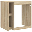 Vaskemaskine Skab Sonoma-eg 87 x 60 x 89 cm Konstrueret træ
