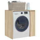 Vaskemaskine Skab Sonoma-eg 87 x 60 x 89 cm Konstrueret træ