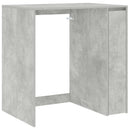 Vaskemaskine Skab Betongrå 87 x 60 x 89 cm Konstrueret træ