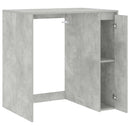 Vaskemaskine Skab Betongrå 87 x 60 x 89 cm Konstrueret træ