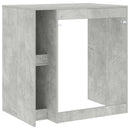 Vaskemaskine Skab Betongrå 87 x 60 x 89 cm Konstrueret træ