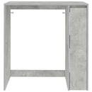 Vaskemaskine Skab Betongrå 87 x 60 x 89 cm Konstrueret træ