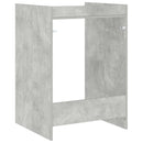 Vaskemaskine Skab Betongrå 67,5 x 62 x 97 cm Konstrueret træ