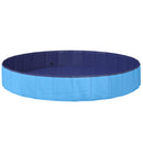 Hund Pool Ø200 x 30 cm Tykt PVC Blå