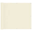 Altan Skærm Creme 100 x 600 cm Oxford stof