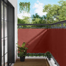 Altan Skærm 110 x 300 cm Oxford stof Rektangulær Terrakotta