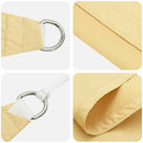 Solskygge sejl Sandfarvet 6 x 2,5 m 100% polyester Oxford