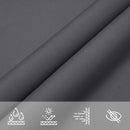 Solskygge sejl Antracit 6 x 2,5 m 100% polyester Oxford