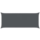 Solskygge sejl Antracit 6 x 2,5 m 100% polyester Oxford