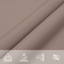 Solskygge sejl Gråbrun 6 x 2,5 m 100% polyester Oxford