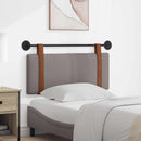 Hængende sengegavl Gråbrun Antik PU