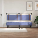 Hængende Hovedgavl Ensfarvet Jeans blå 190 x 55 x 5 cm Antik PU