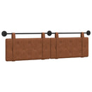 Hængende sengegavl Brun Antik PU