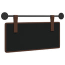 Hængende sengegavl Brun Kunstlæder