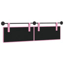 Hængende sengegavl Lyserød Stof