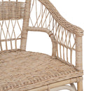 Staplestol Naturfarvet 60 x 60 x 81 cm Rattan