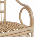 Staplestol Naturfarvet 58 x 60 x 81 cm Rattan