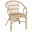 Staplestol Naturfarvet 58 x 60 x 81 cm Rattan