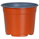 Rund Blomsterpotte 100 pcs Terrakotta Ø 10 x 8 cm Plastik