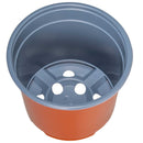 Rund Blomsterpotte 100 pcs Terrakotta Ø 10 x 8 cm Plastik