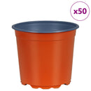 Blomsterpotte 50 pcs Terrakotta Ø 15 x 13 cm Plastik