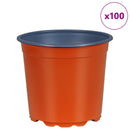 Blomsterpotte 100 pcs Terrakotta Ø 15 x 13 cm Plastik